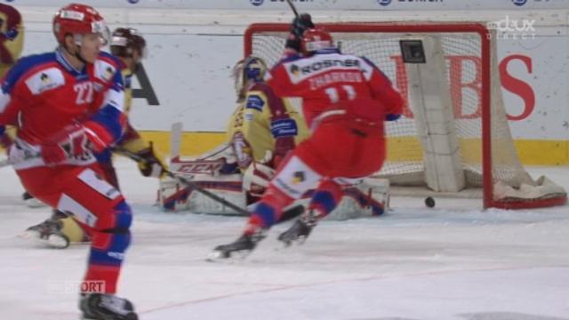 CSKA Moscou - Genève-Servette (3:4): le tir de Zaitsev trompe le portier genevois