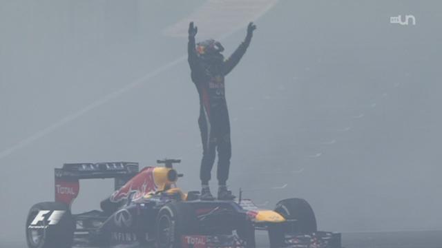 Formule1- GP d'Inde: Vettel sacré champion du monde pour la 4ème fois