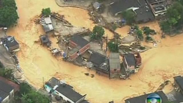 Inondations meurtrières près de Rio