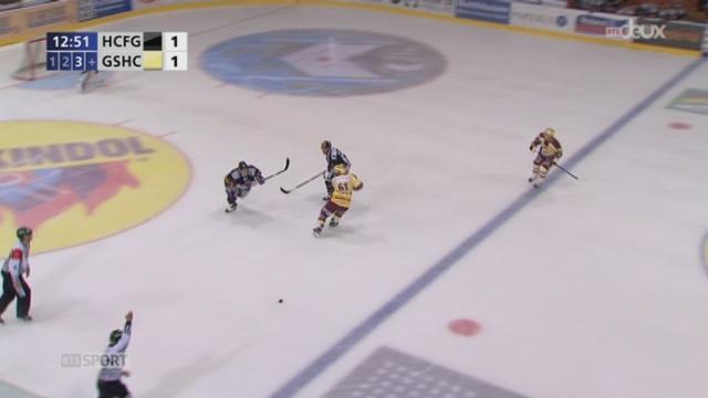 Hockey / LNA (7e j.): Fribourg - Genève (3 - 2 ap)