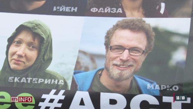 Russie: une manifestation a eu lieu pour les militants de Greenpeace emprisonnés
