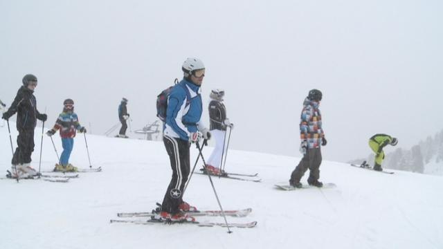 La neige fait son retour en Suisse