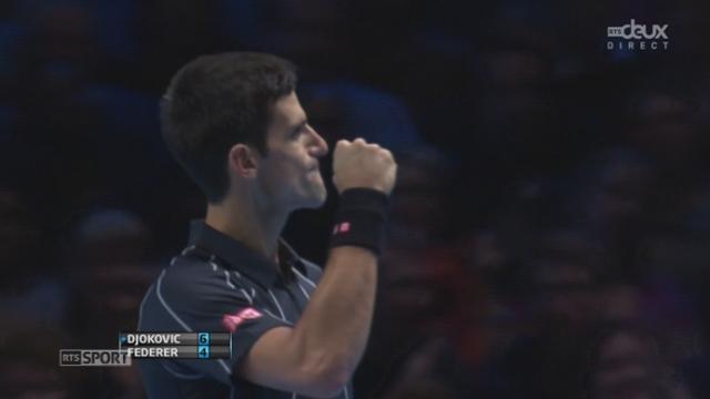 Djokovic - Federer (6-4):Jeu, break et set pour Djokovic...