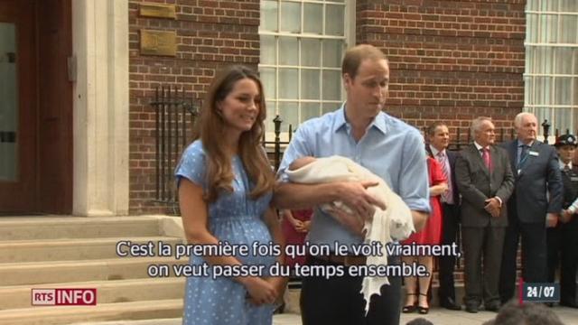 La reine Elizabeth II a rendu visite à son arrière-petit-fils