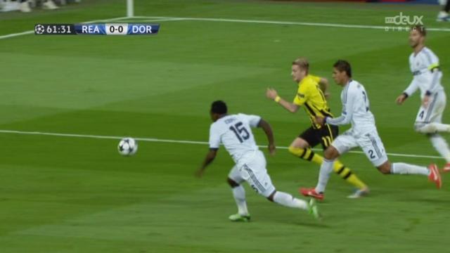 1-2 (retour). Real Madrid - Borussia Dortmund (0-0): Exceptionnel sauvetage de Diego López qui permet au Real d’y croire encore même s’ils ont toujours 3 buts de retard