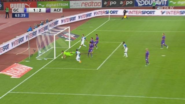 Barrages (aller). Grasshoppers - Fiorentina (1-2). 64e minute: Anatole Ngamukol réduit le score de la tête
