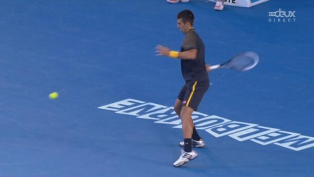 ½ finale Djokovic-Ferrer (3-2): premier break de Djokovic