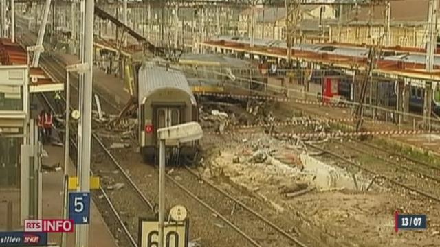 Catastrophe ferroviaire en France: le bilan est très lourd avec 6 morts et plusieurs dizaines de blessés
