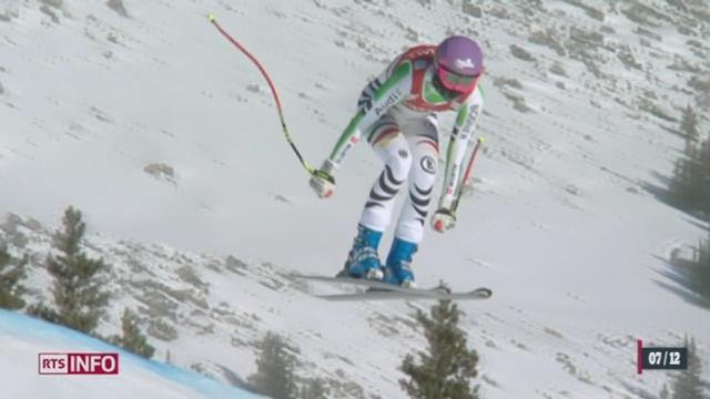 Ski alpin: Marianne Kaufmann-Abderhalden s'est classée deuxième en descente à Lake Louise