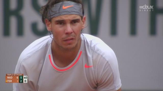 Finale, Nadal - Ferrer (6-3), (6-2): Ferrer s'écroule et consède la 2e manche sur son service