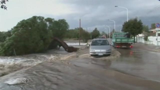 Violentes inondations en Sardaigne