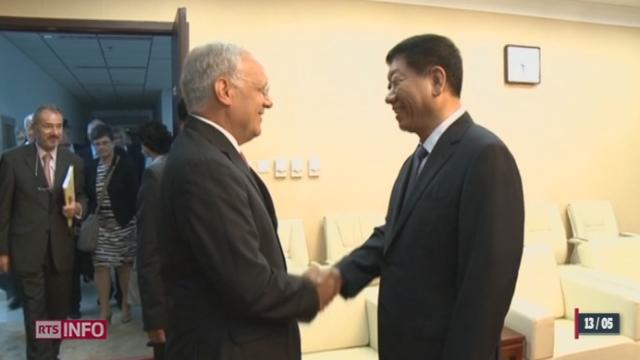 La Suisse et la Chine ont trouvé un accord sur le libre-échange