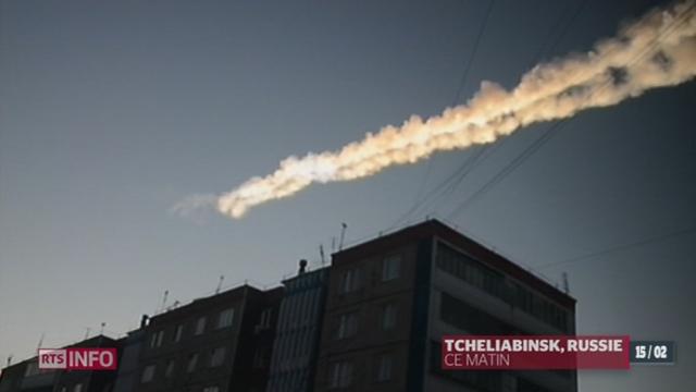 Russie: une pluie de météorites s'est abattue sur une région de l'Oural blessant 1'000 personnes