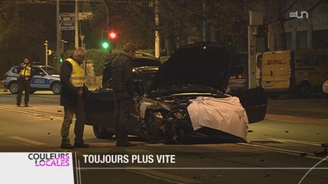 GE-Accident de la rue de Lyon: les jeunes conducteurs roulaient à 153 km-h