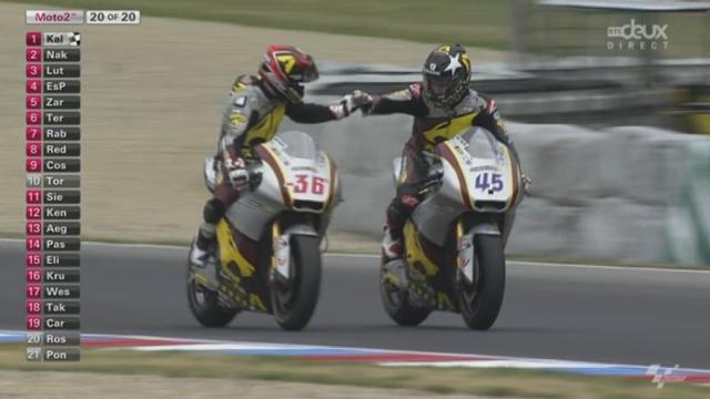 Moto 2 (Rép. tchèque): Tom Lüthi fini en 3e position!