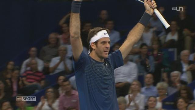 Tennis- ATP Bâle: Federer s'incline face à Del Potro