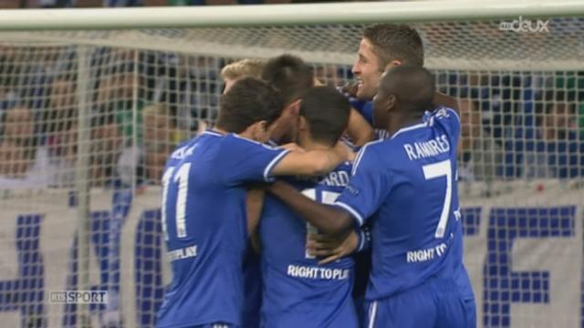 Gr. E (3e journée). Schalke 04 – Chelsea (0-3).