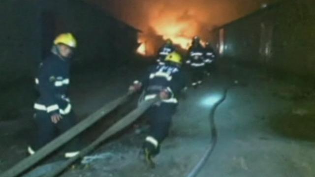 Incendie meurtrier dans un abattoir en Chine