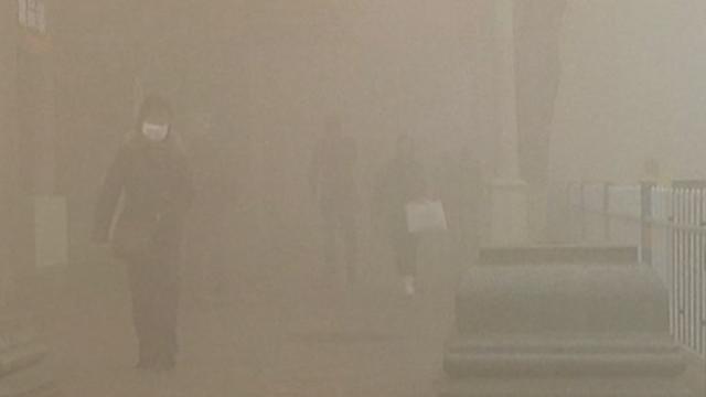 Une ville chinoise fermée à cause du smog