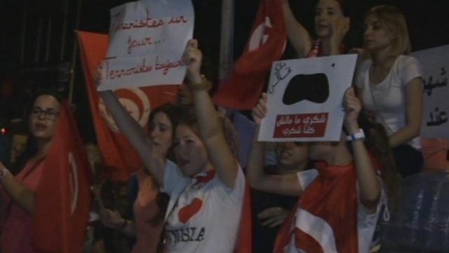 La plus importante manifestation depuis des mois en Tunisie