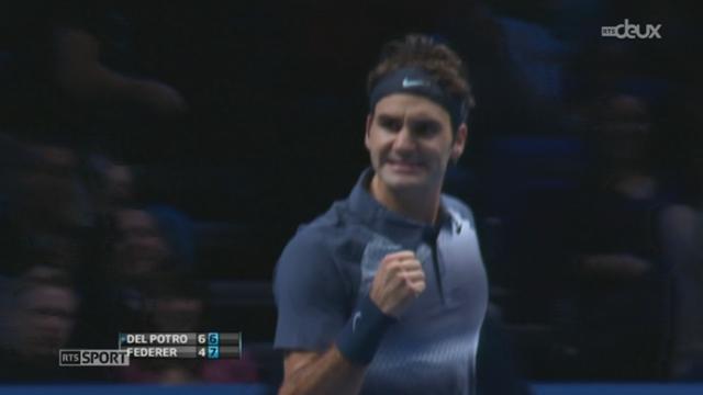 Tennis -  Masters de Londres: Federer remporte une grande victoire face à del Potro et se qualifie pour les demi-finales