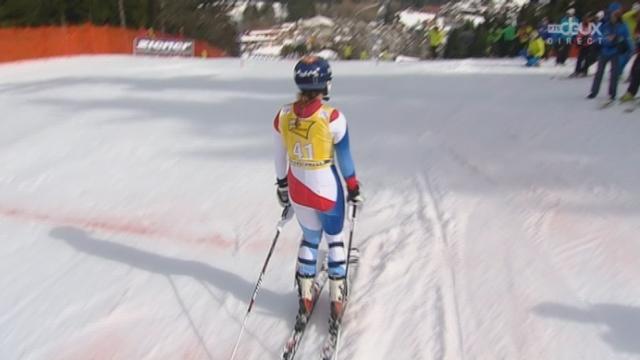 Slalom dames (2e manche): Michelle Gisin (SUI)