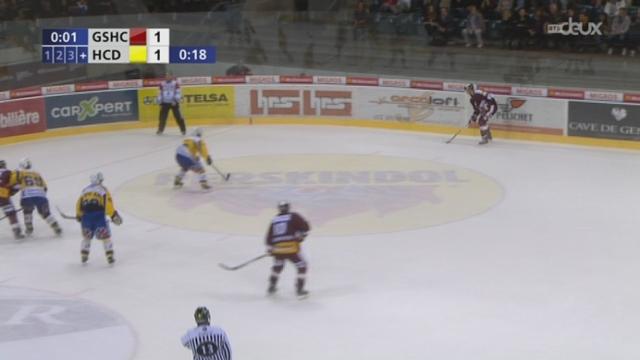 Hockey - LNA (15e j.): Genève - Davos (2 - 1 tb)