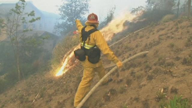 Gros incendies au sud de la Californie