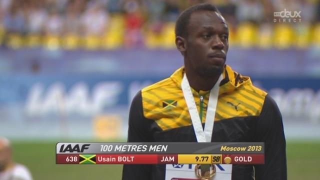 100m messieurs, nouvelle médaille d’or de Bolt