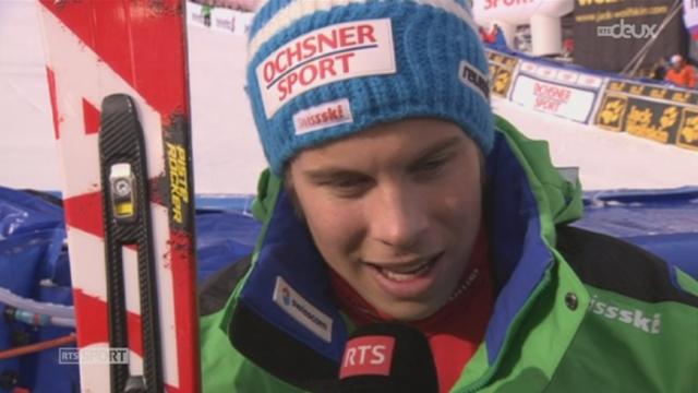 Ski alpin / Géant masculin d'Adelboden: seuls Marc Berthod et Gino Caviezel se qualifient pour la deuxième manche