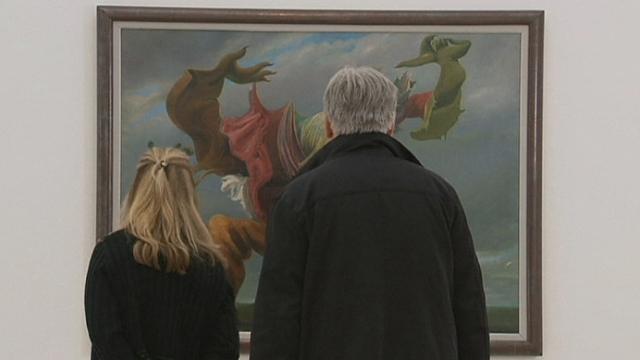 Visite de l'exposition de Max Ernst à Bâle