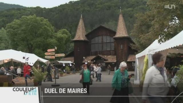 Jura bernois: portrait des maires Maxime Zuber (Moutier) et Pierre-André Geiser (Tavannes)