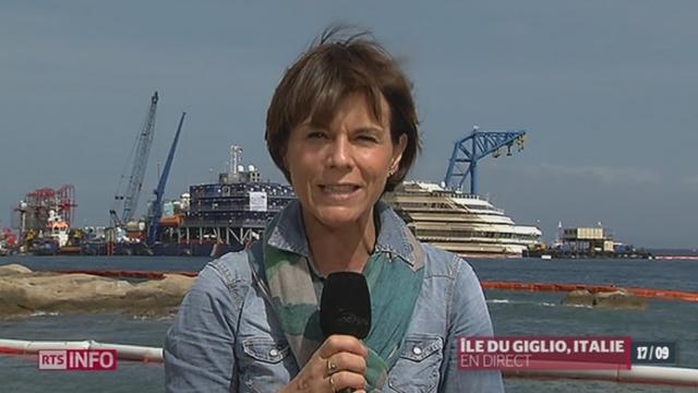 Costa Concordia: les explications de Valérie Dupont