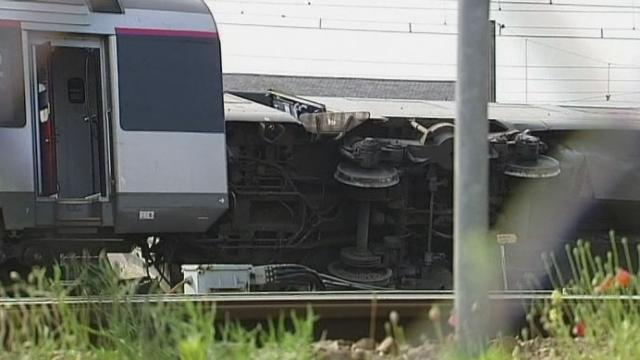 Accident de train près de Paris