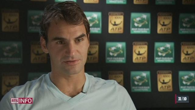Tennis- Paris-Bercy: Roger Federer a battu le Sud-Africain Kevin Anderson