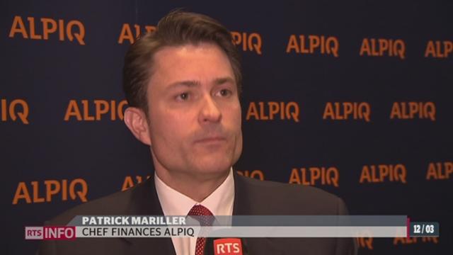 Le groupe Alpiq enregistre une perte d'un milliard cette année