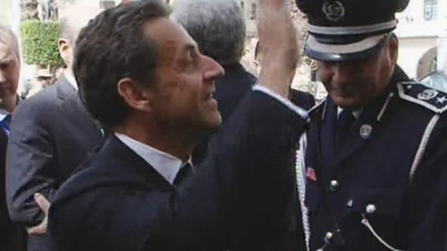 Nicolas Sarkozy en Libye deux ans après la Révolution