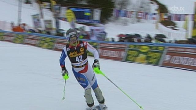 Slalom messieurs (2e m.): Luca Aerni (SUI)