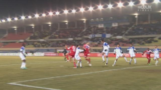 ¼ de finale FC Lausanne Sport - Sion (0-1): but de Vanczak, les valaisan mènent à la Pontaise