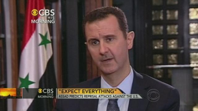 L'interview de Bachar al-Assad par CBS (anglais)