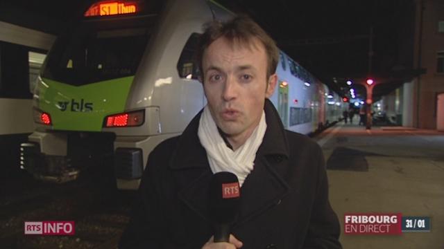 Trafic ferroviaire perturbé: le point avec Nicolas Beer, à Fribourg