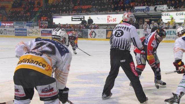 Hockey / Championnat de LNA (38e j.): Fribourg - Berne (0-6)