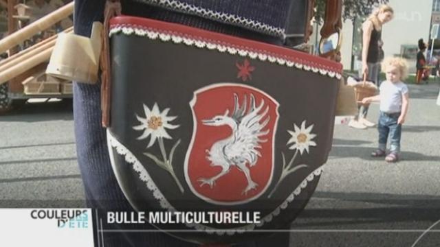 A Bulle, le folklore de la Gruyère se mélange aux autres cultures