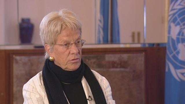 Entretien exclusif avec Carla del Ponte