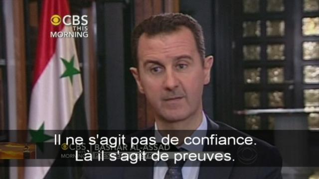 L'interview de Bachar al-Assad par CBS