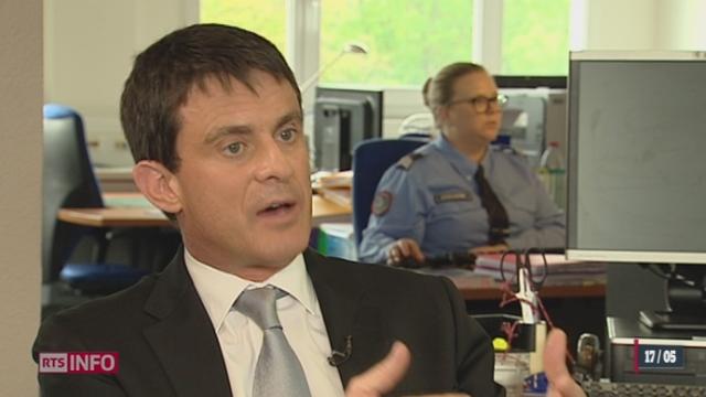 Le ministre français de l'intérieur, Manuel Valls, a accordé un entretien exclusif à la RTS
