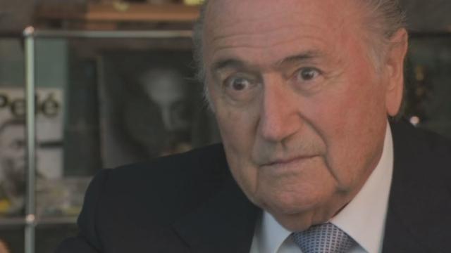 Interview de Sepp Blatter, à la tête de la FIFA depuis 15 ans