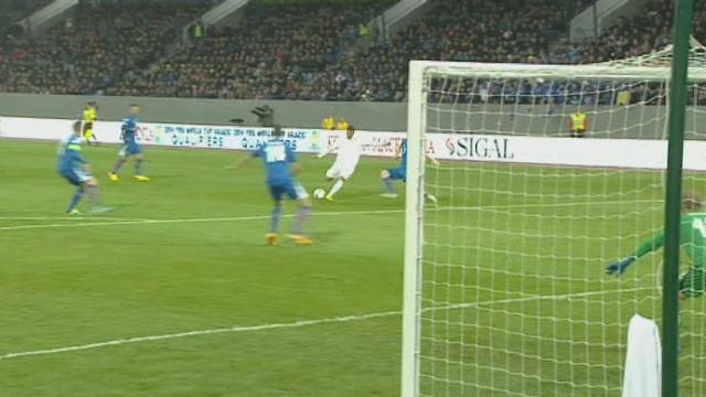 Eliminatoires. Gr. E. Islande - Albanie (0-1). 9e minute: Rama ouvre le score pour l'Albanie!