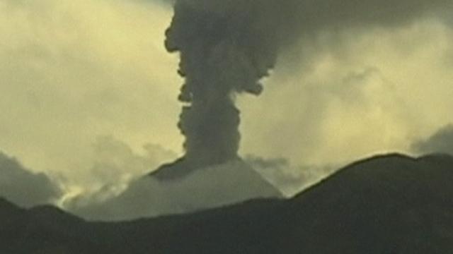 Réveil d'un volcan en Equateur