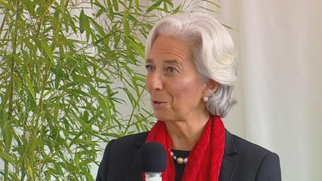 Malgré l'affaire Tapie, Christine Lagarde ne quittera pas le FMI